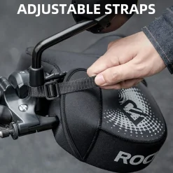 ROCKBROS Windproof Motorcycle Handlebar Muffs - Cold Weather Hand Warmers