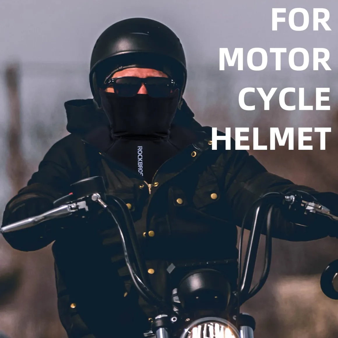 ROCKBROS Windproof Ski Mask for Men, Breathable Motorcycle Mask