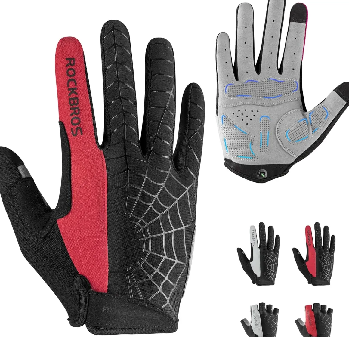 ROCKBROS Windproof Touch Screen Riding MTB Bike Gloves