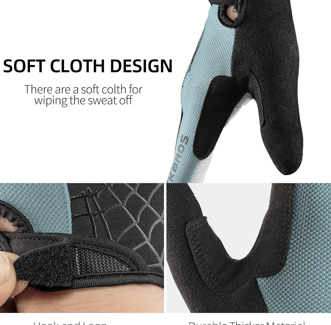 ROCKBROS Windproof Touch Screen Riding MTB Bike Gloves
