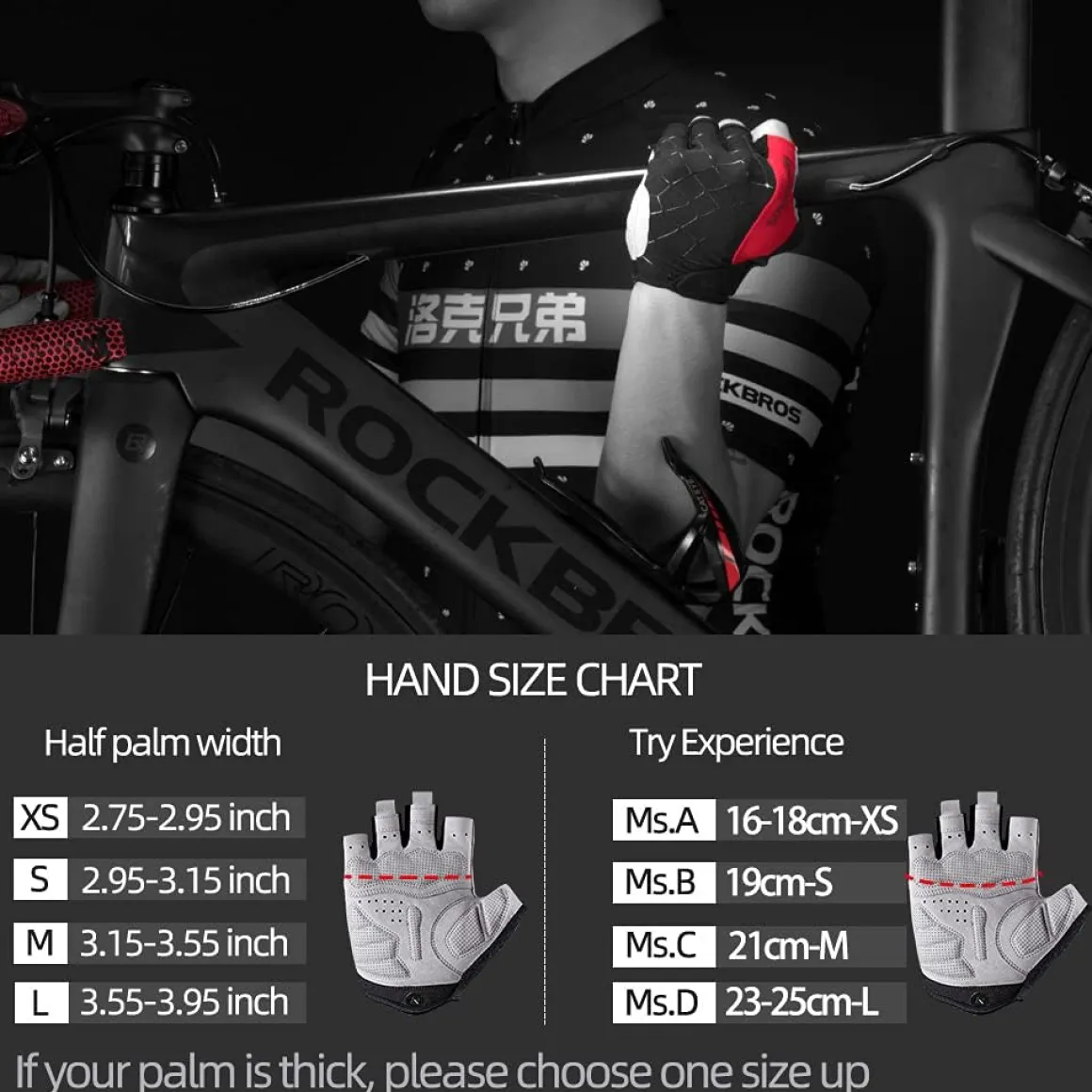 ROCKBROS Windproof Touch Screen Riding MTB Bike Gloves