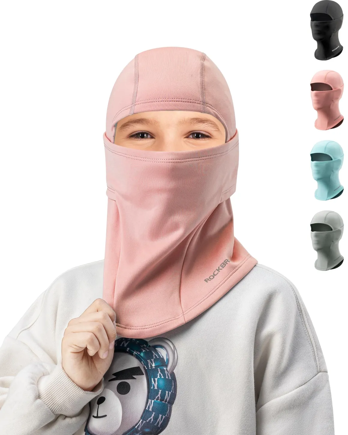ROCKBROS Windproof Winter Balaclava Ski Mask for Kids