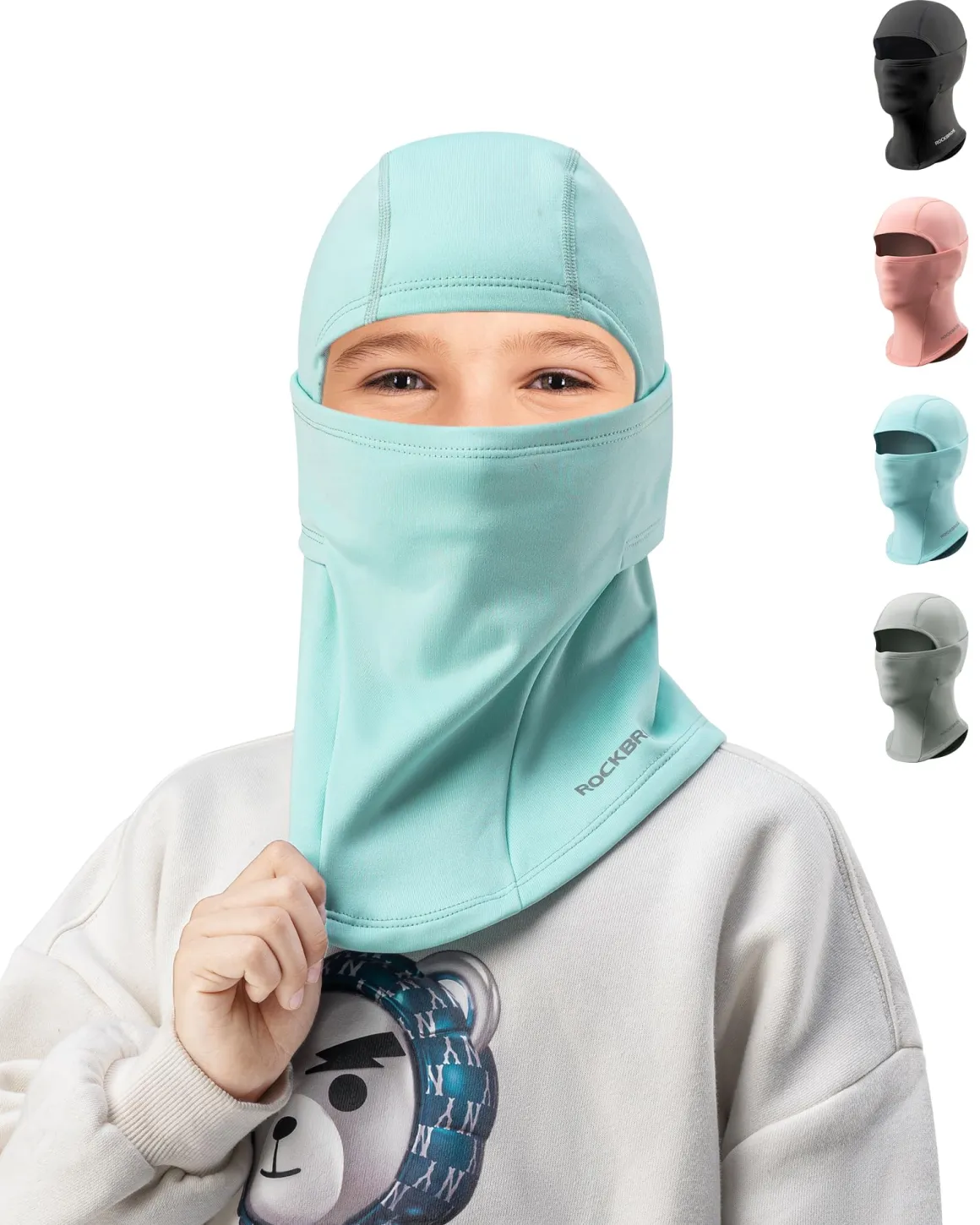 ROCKBROS Windproof Winter Balaclava Ski Mask for Kids
