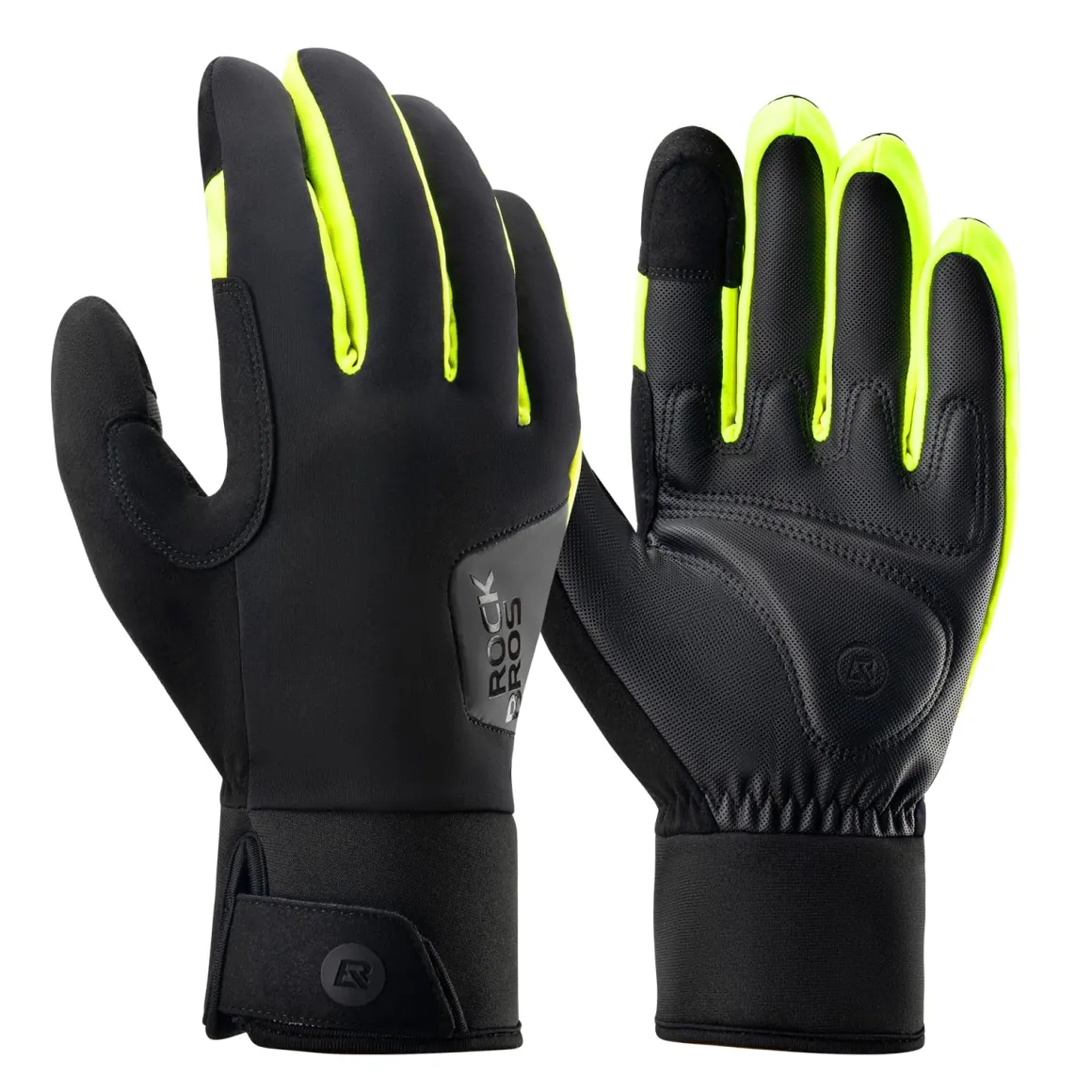 ROCKBROS Windproof Winter Cycling Padded Thermal Gloves for Men Women
