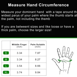 ROCKBROS Winter Cycling Gloves, Water-Resistant, Touch Screen, Anti-Slip Full Finger Gloves