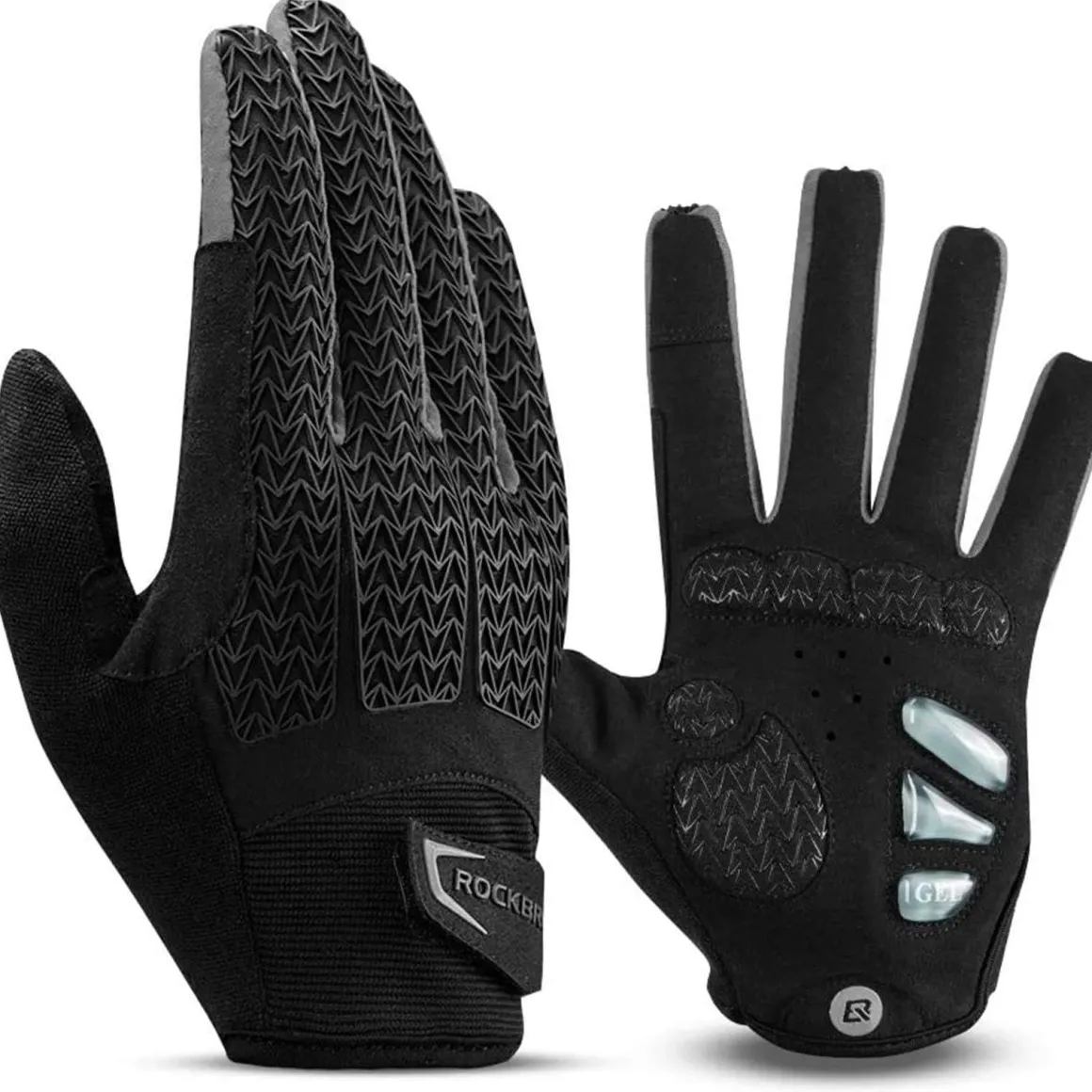 ROCKBROS Winter Cycling Windproof Anti-Slip Thermal Bike Gloves for Cycling,Biking,Running