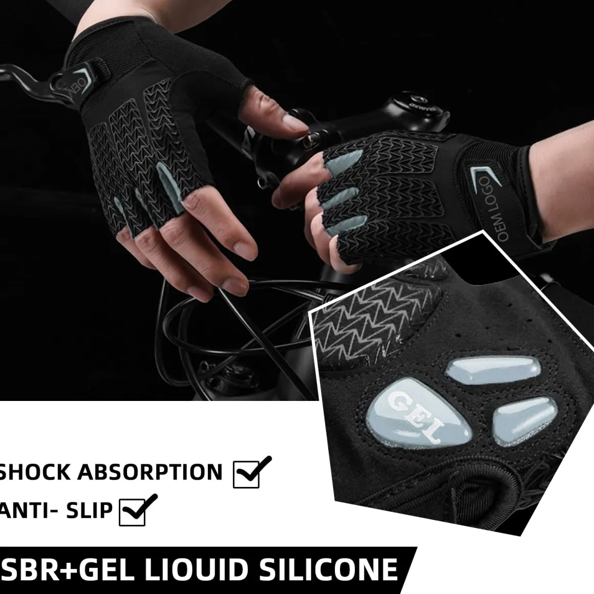ROCKBROS Winter Cycling Windproof Anti-Slip Thermal Bike Gloves for Cycling,Biking,Running