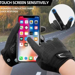 ROCKBROS Winter Cycling Windproof Anti-Slip Thermal Bike Gloves for Cycling,Biking,Running