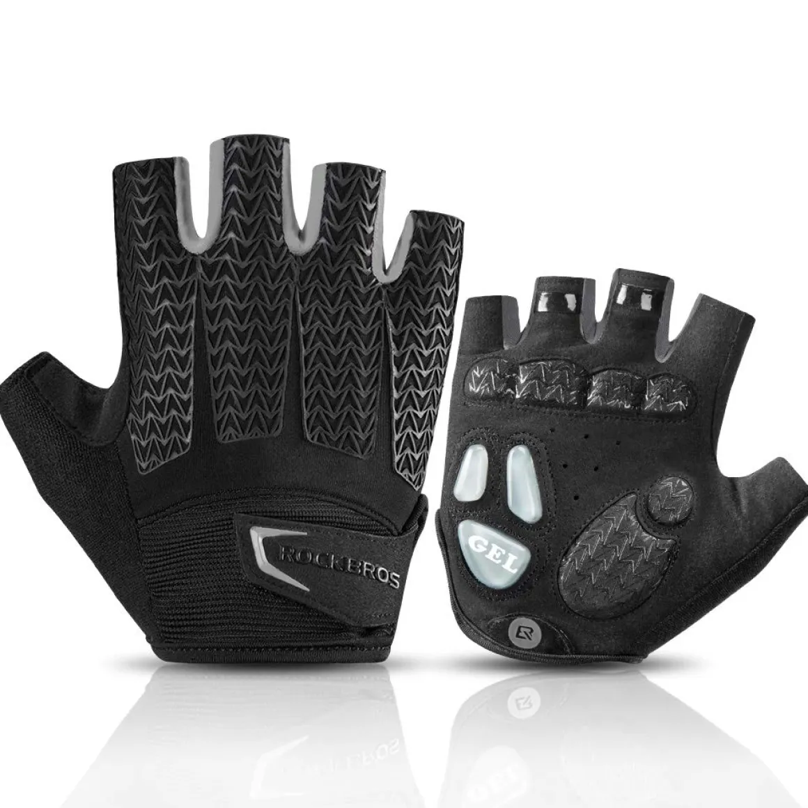 ROCKBROS Winter Cycling Windproof Anti-Slip Thermal Bike Gloves for Cycling,Biking,Running