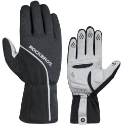 ROCKBROS Winter Gloves for Men Women Winter Cycling Gloves Windproof