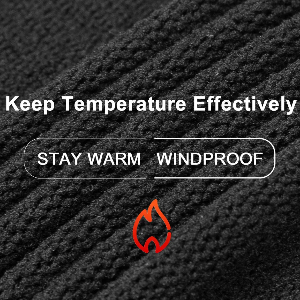 ROCKBROS Winter Knit Arm Warmers, Long Fingerless Sleeves for Women Men