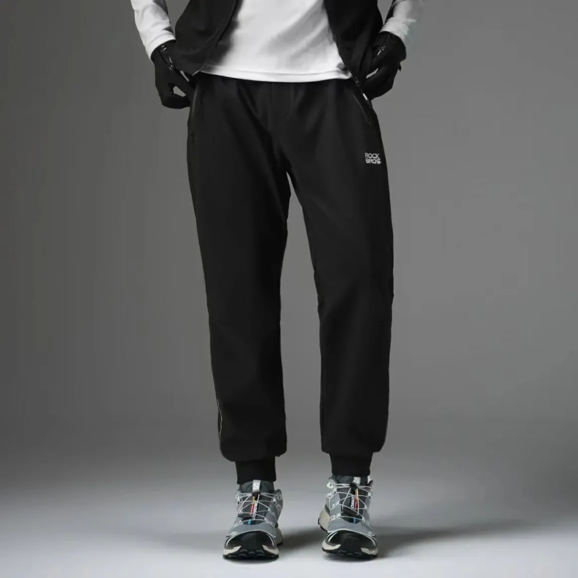ROCKBROS Winter Sports Fleece Pants – Windproof & Soft for 32~41℉