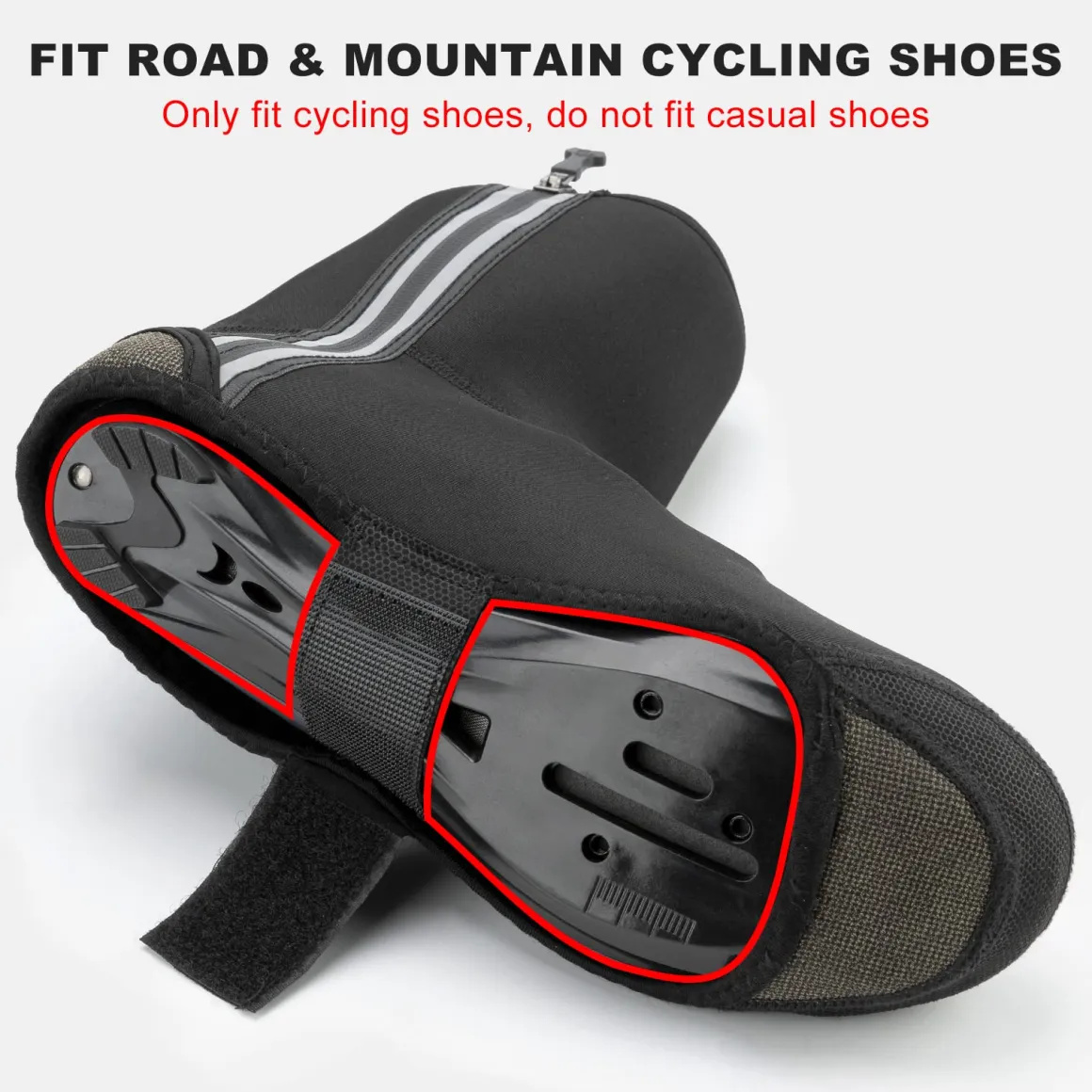 ROCKBROS Winter Thermal Water-Resistant Cycling Shoe Covers