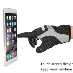 ROCKBROS Winter Touch Screen Gloves Snowboard GlovesThermal Glove waterproof-S173BGR