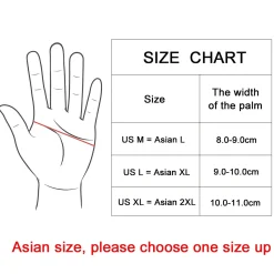 ROCKBROS Winter Windproof Silicone Full-Finger Cycling Gloves