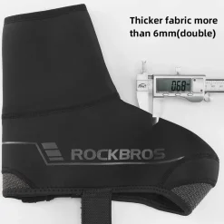 ROCKBROS Winter Windproof Thermal Cycling Shoe Covers