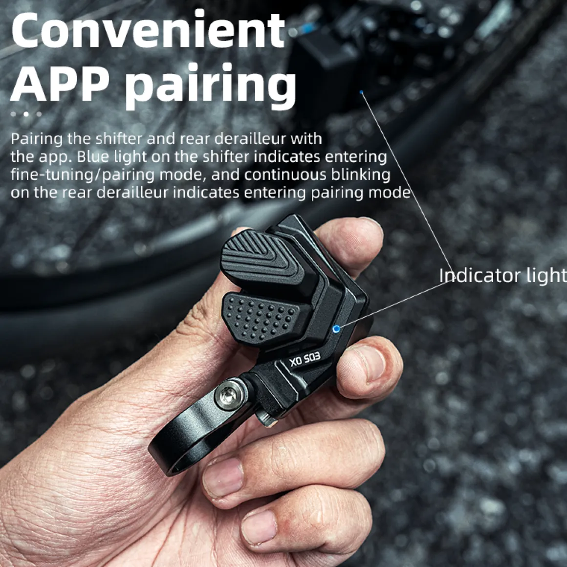 ROCKBROS Wireless Electronic Derailleur System for 7-13 Speed Bikes