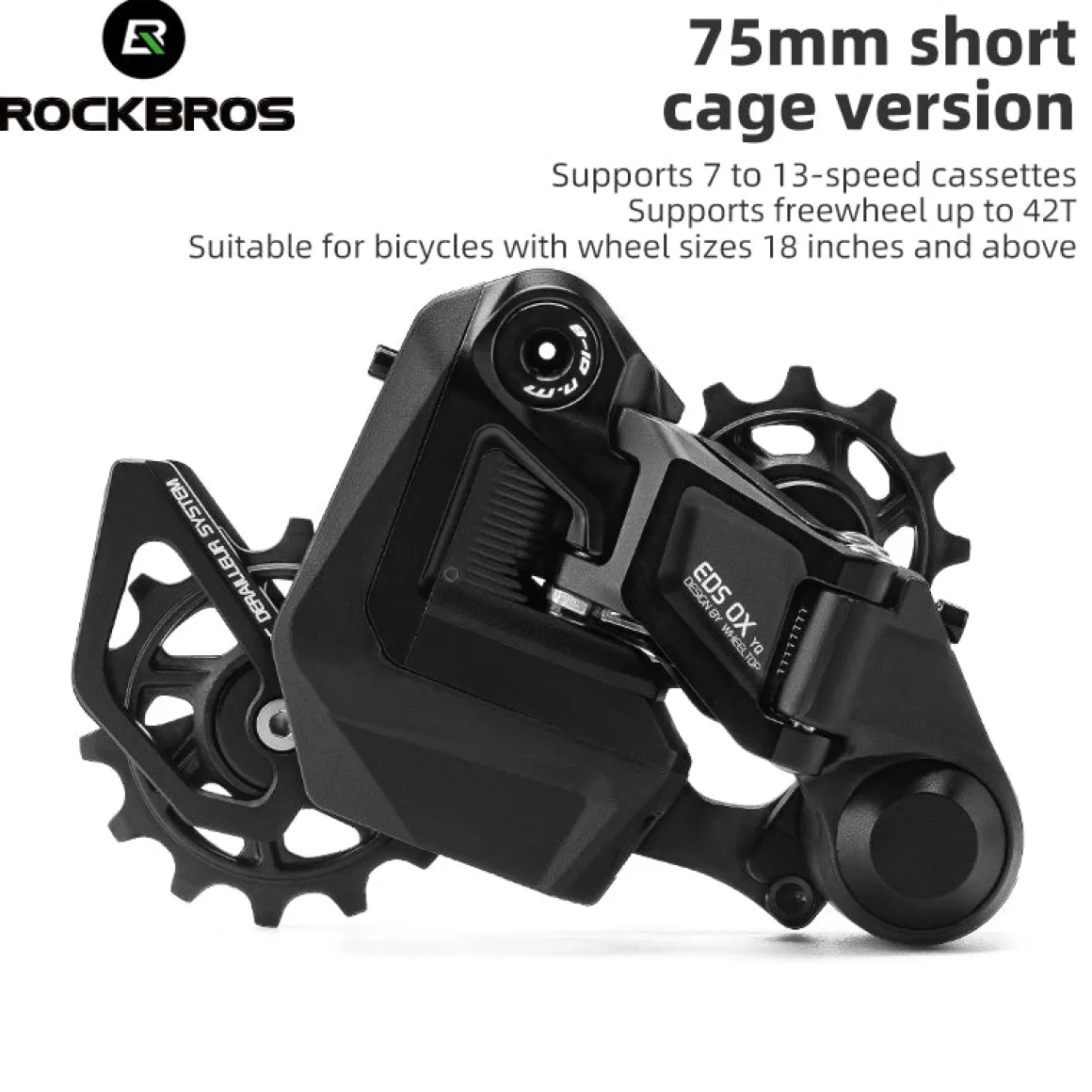 ROCKBROS Wireless Electronic Derailleur System for 7-13 Speed Bikes