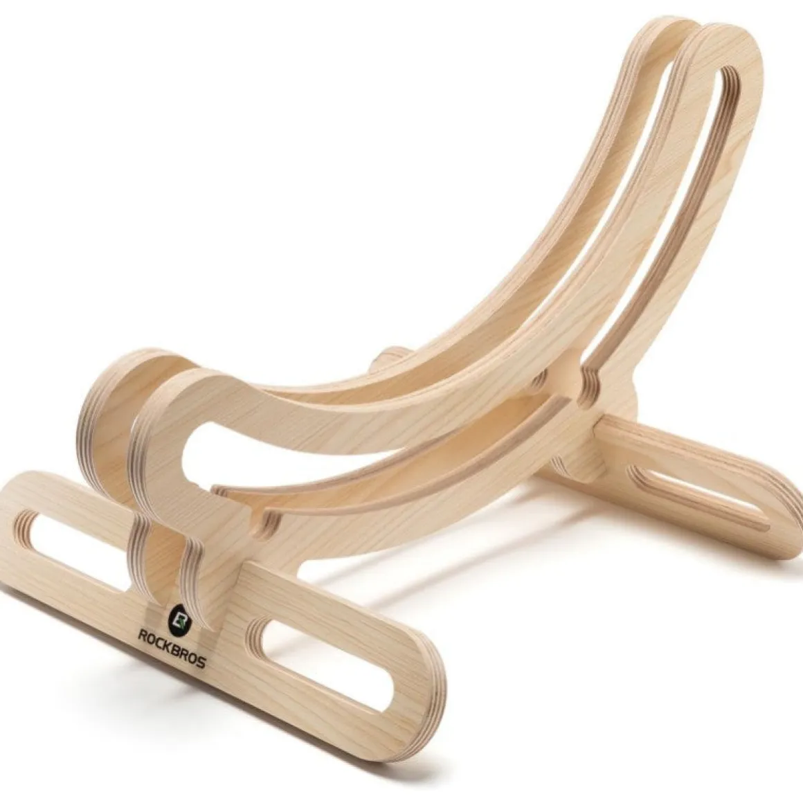 ROCKBROS Wooden Bike Stand Stylish Stable Storage