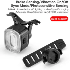 R1/R4 Tail Light Brake sensor USB-C Synchronized