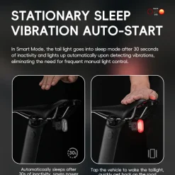 R1/R4 Tail Light Brake sensor USB-C Synchronized