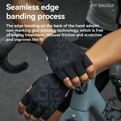 S405 Cycling Half-Finger Gloves 3D-Pinted Palm Pad
