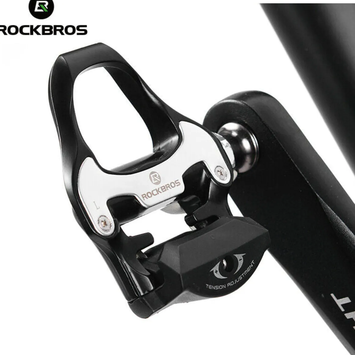 Self-Lock Road Bike Pedals with Shimano SPD-SL/Look KEO Cleat System (Pair)