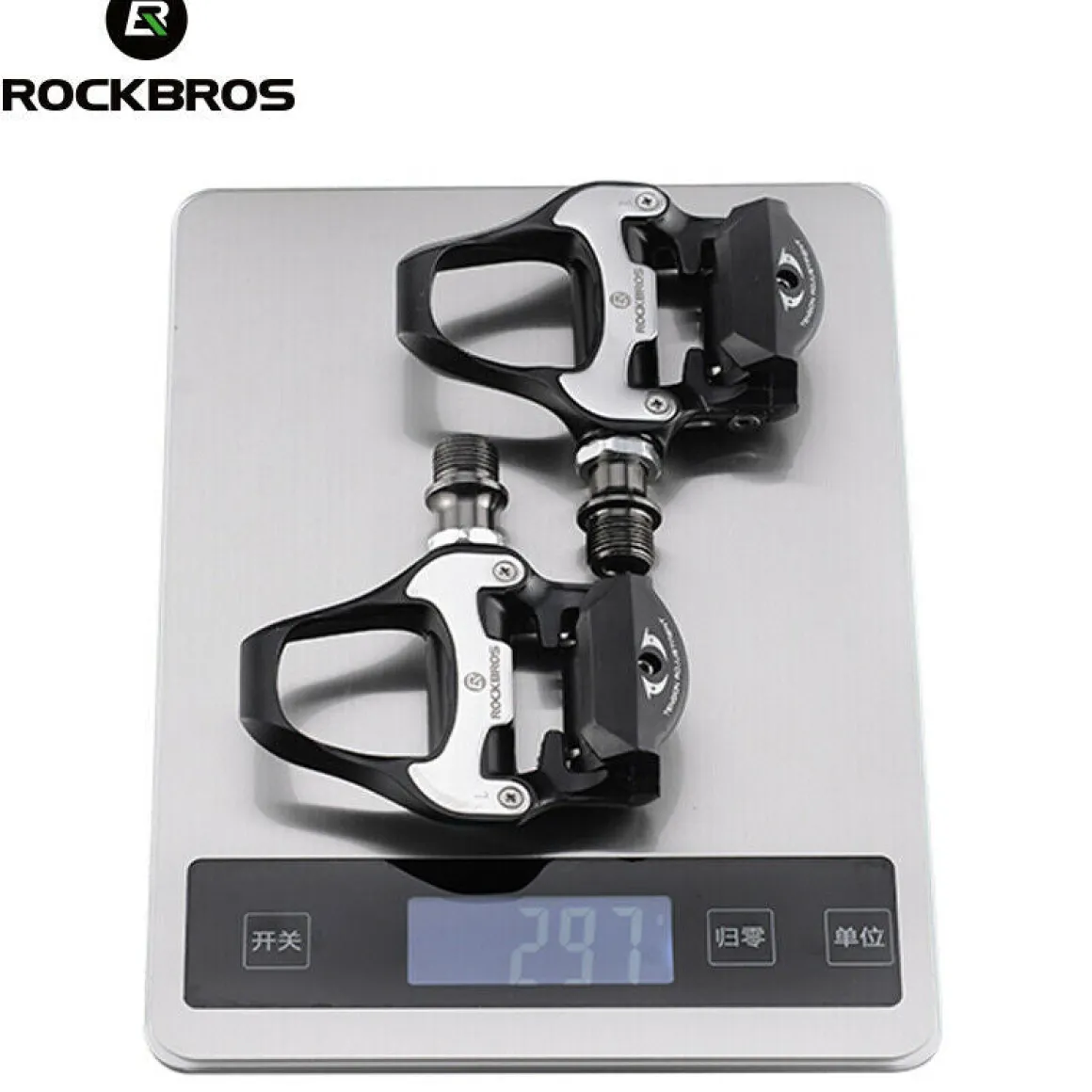 Self-Lock Road Bike Pedals with Shimano SPD-SL/Look KEO Cleat System (Pair)
