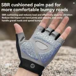 S424 Half Finger Bike Gloves Breathable