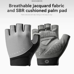 S424 Half Finger Bike Gloves Breathable