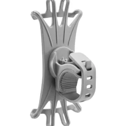 Silicone Phone Holder for Bikes, Strollers– Fits 4.0" to 6.7" Phones, 360° Rotation