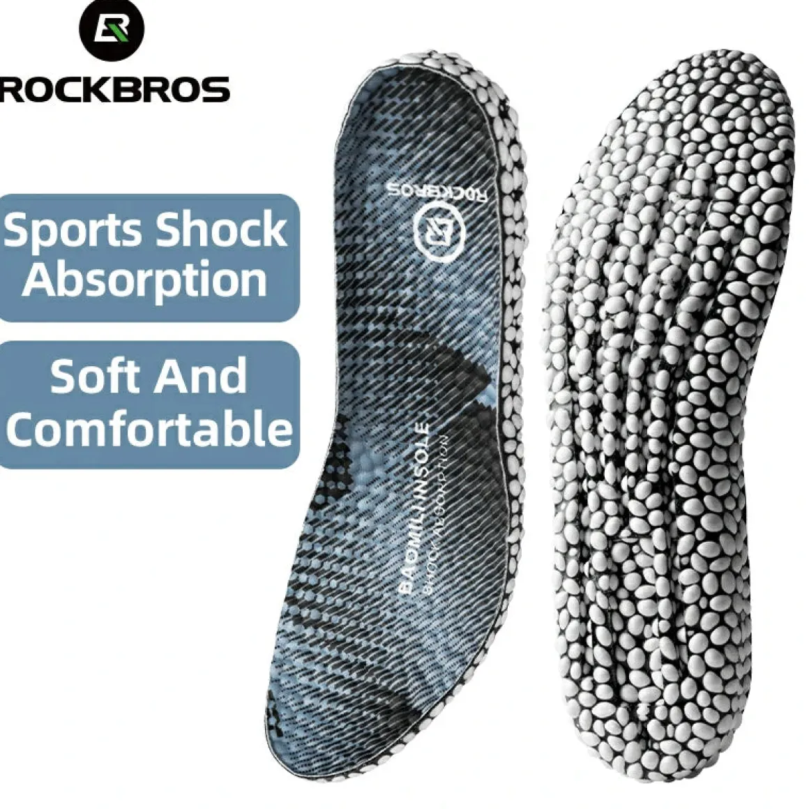 Sports Shock-Absorbing Insoles 3 Pairs
