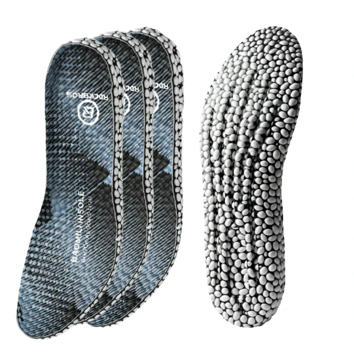 Sports Shock-Absorbing Insoles 3 Pairs