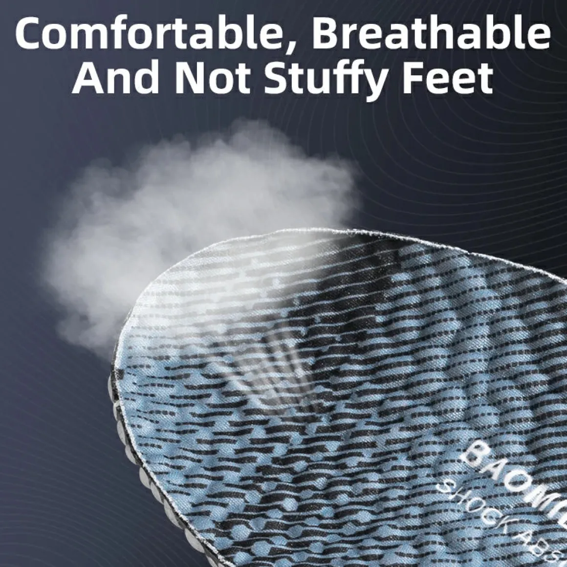 Sports Shock-Absorbing Insoles 3 Pairs
