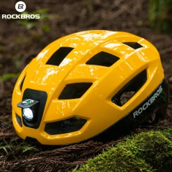 Steering Remote Smart Riding Helmet with Bike Headlight and Tail Light GlowGuard