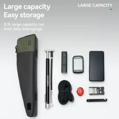 Sustainable Eco-Friendly Bike Top Tube Bag 0.9L