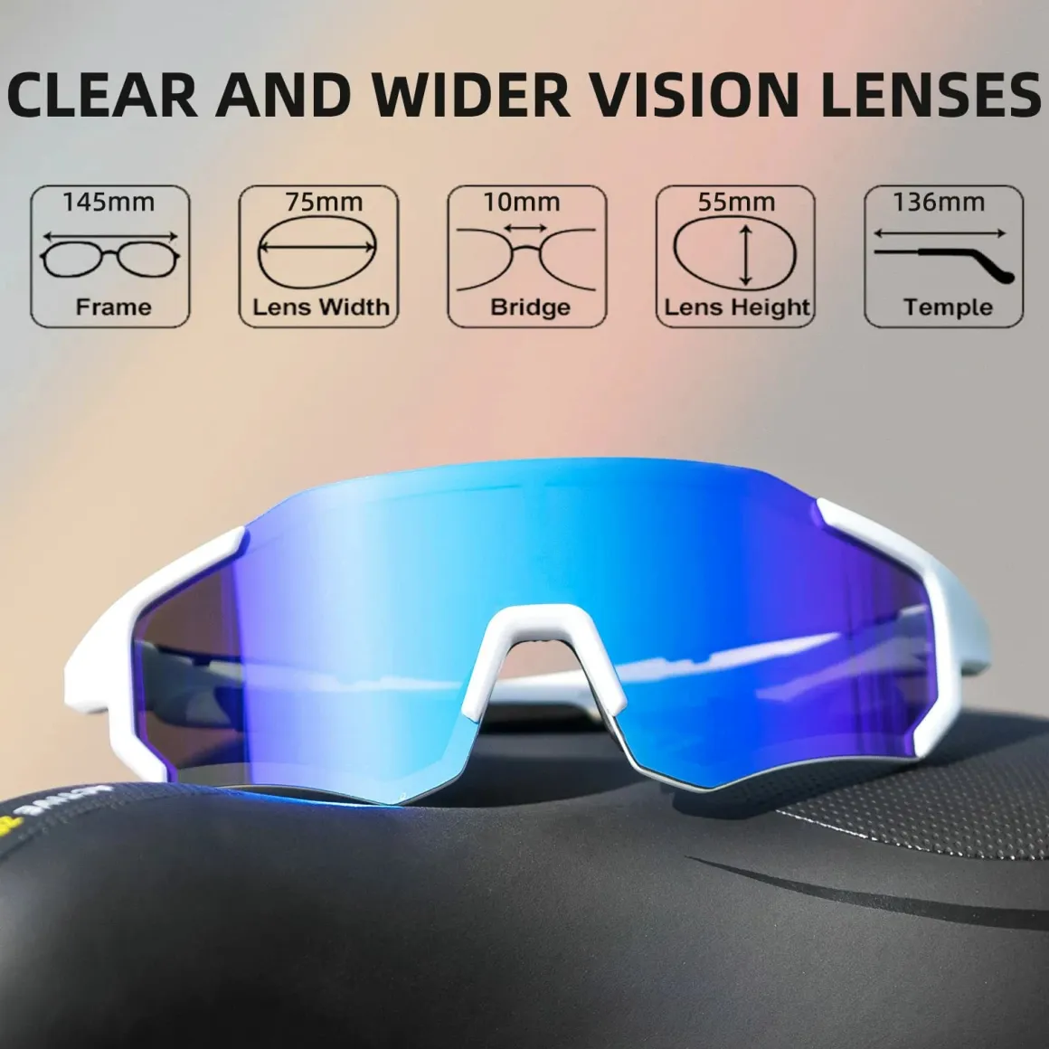 TAC Lightweight Polarized Sunglasses for Cycling & Fishing