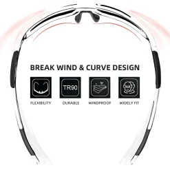 TAC Lightweight Polarized Sunglasses for Cycling & Fishing