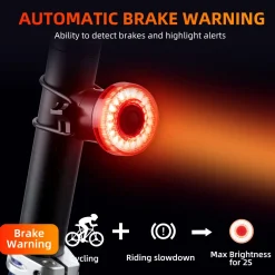 Tail Light Break Sense USB-C IPX7