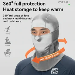 Thermochromic Fleece Balaclava Breathable Waterproof