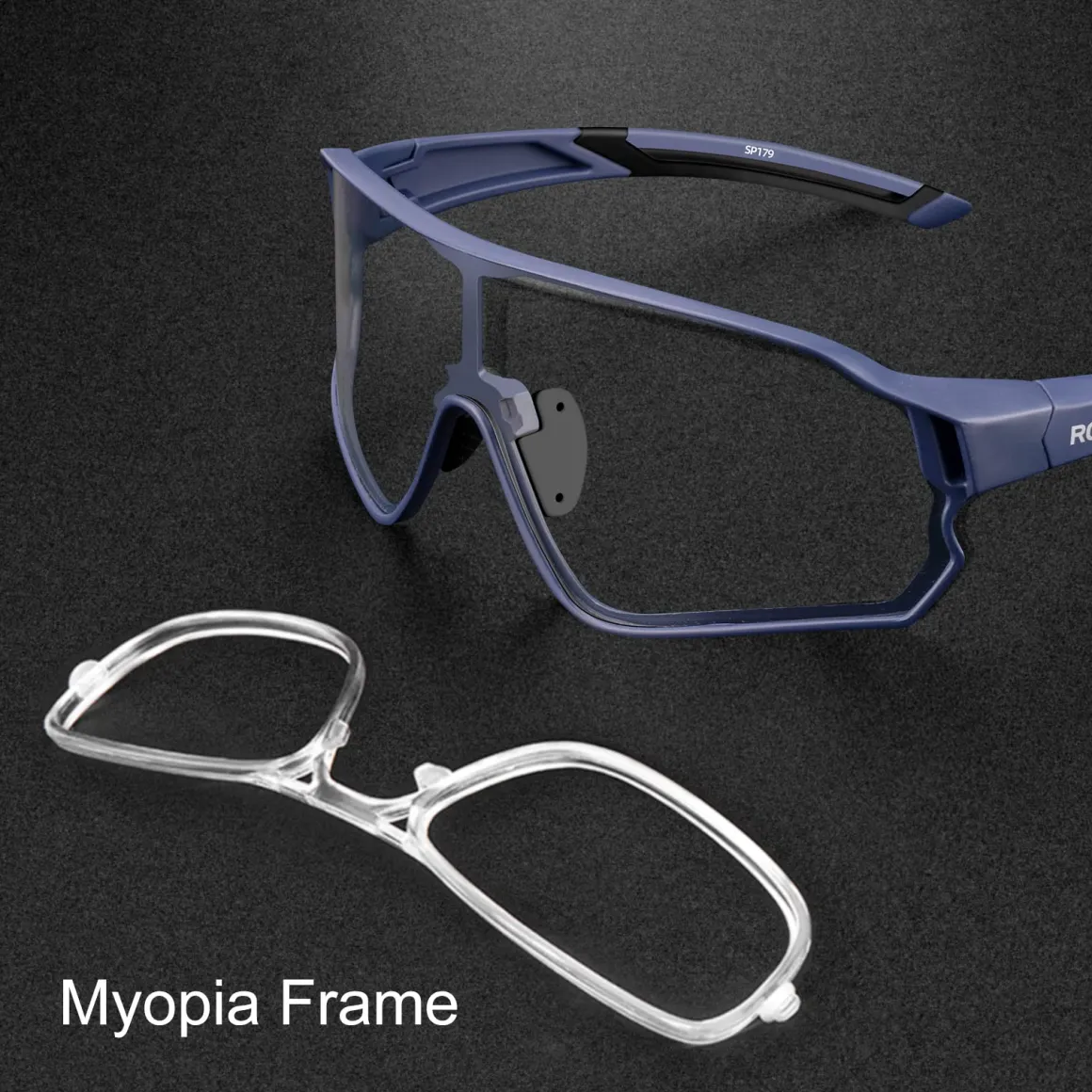 Thickened PC Lens Photochromic Sunglasses (UV400)