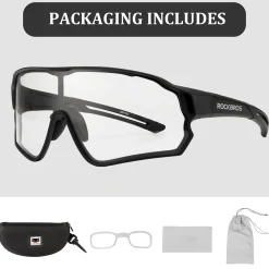 Thickened PC Lens Photochromic Sunglasses (UV400)