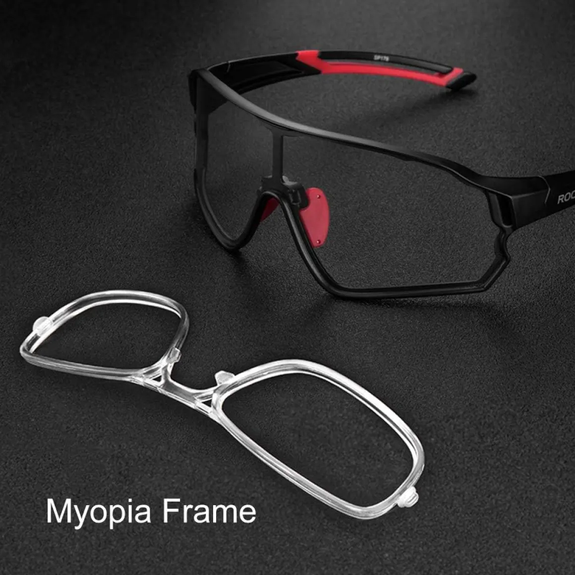Thickened PC Lens Photochromic Sunglasses (UV400)