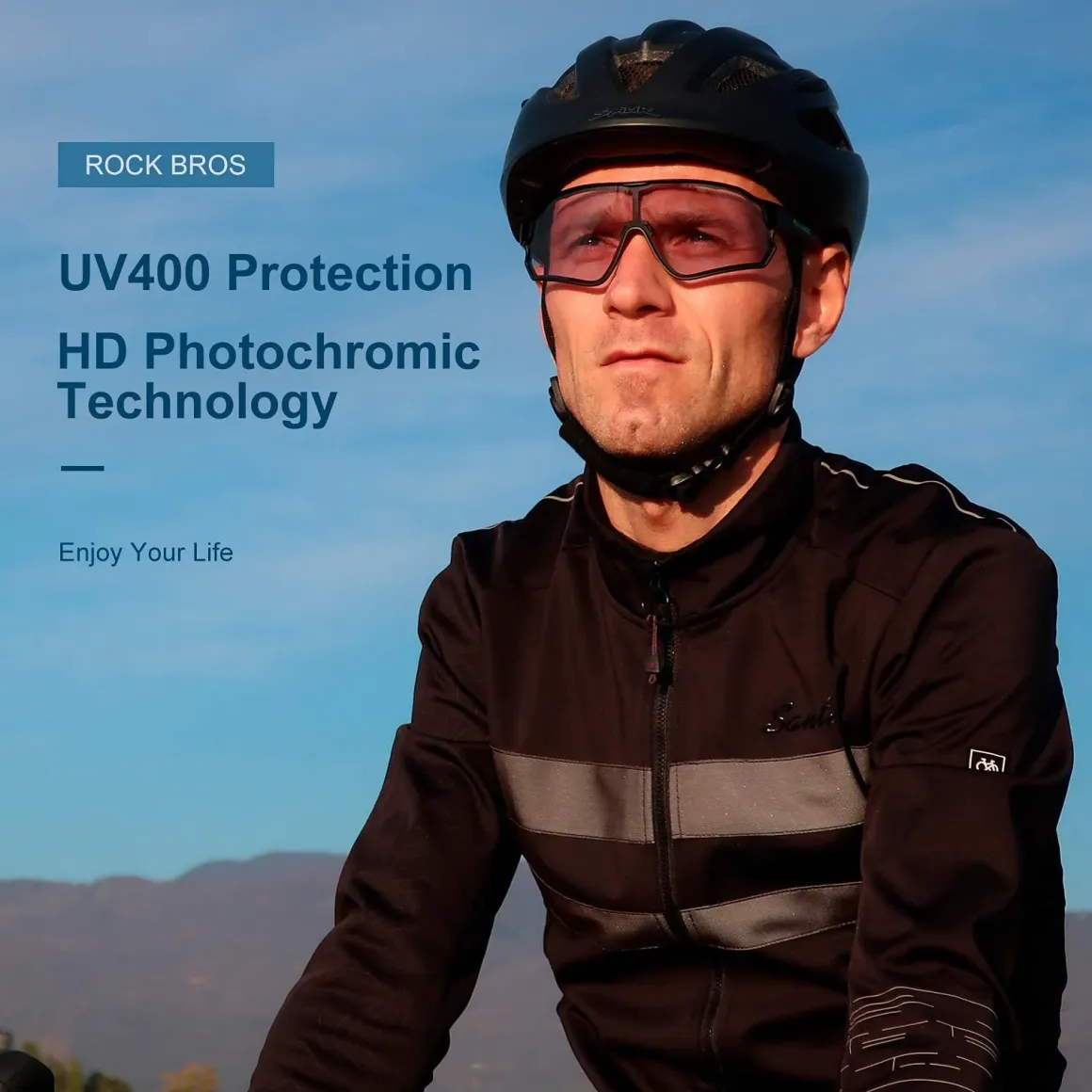 Thickened PC Lens Photochromic Sunglasses (UV400)