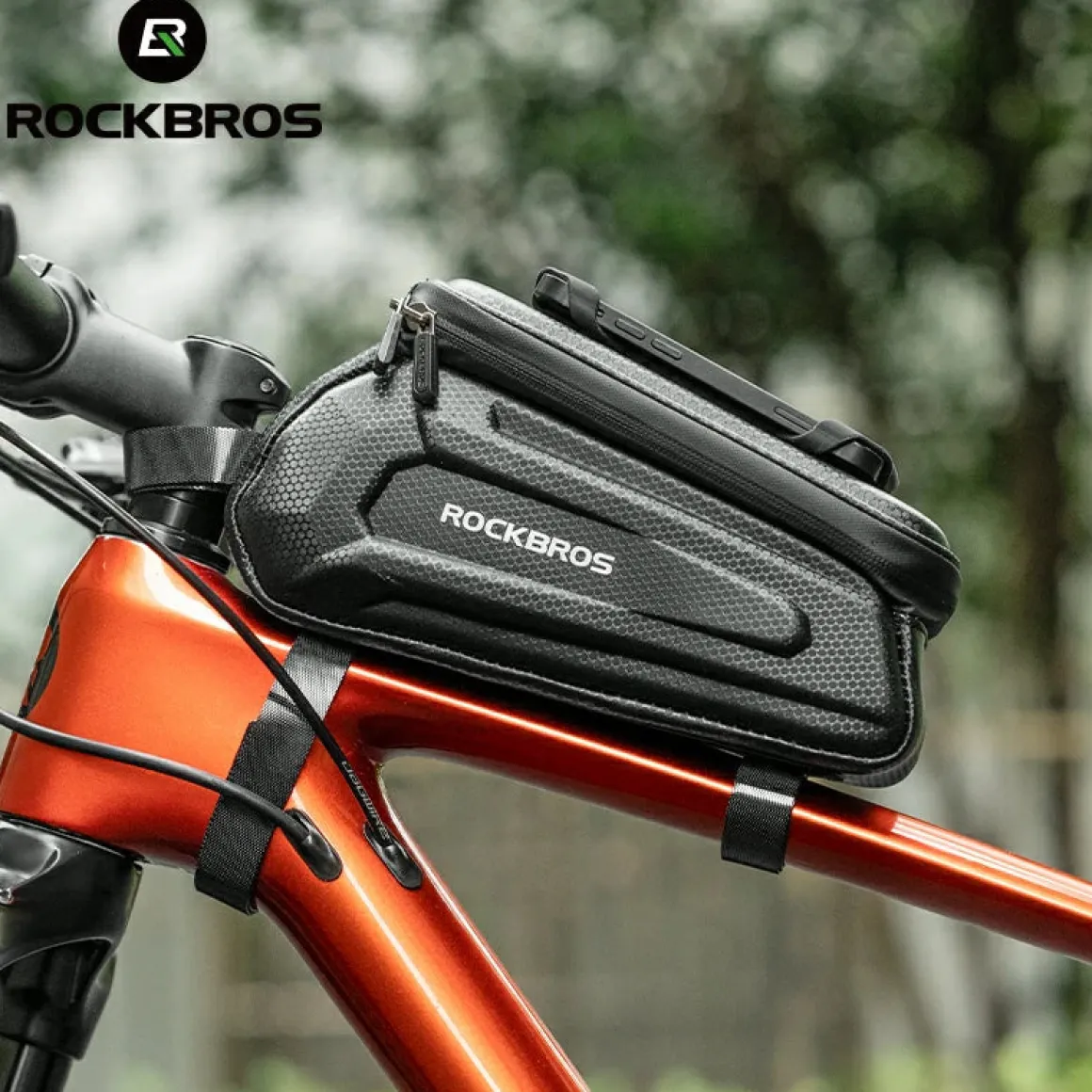 Top Tube Phone Holder Hardshell Bag