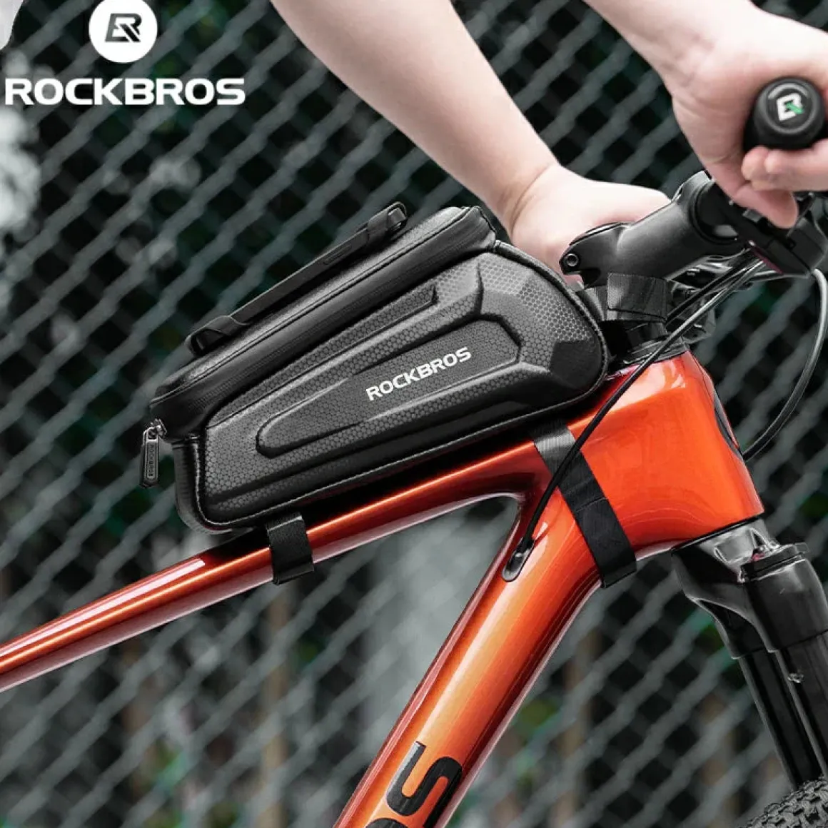 Top Tube Phone Holder Hardshell Bag