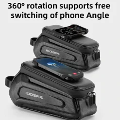 Top Tube Phone Holder Hardshell Bag