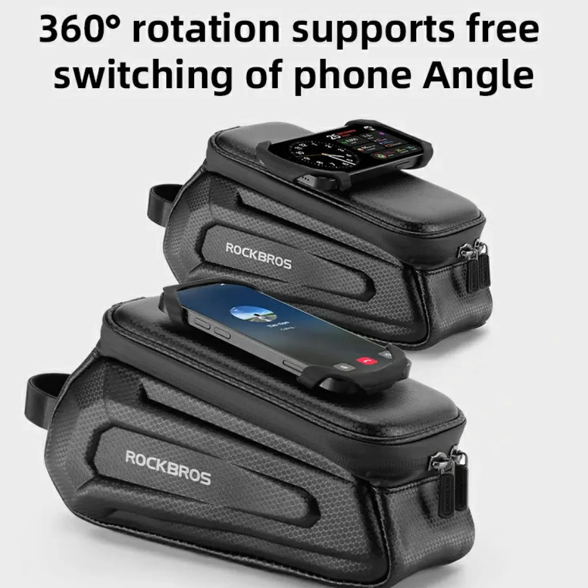 Top Tube Phone Holder Hardshell Bag