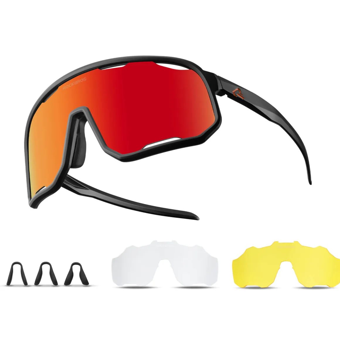 Transparent Windproof Polarized Cycling Glasses