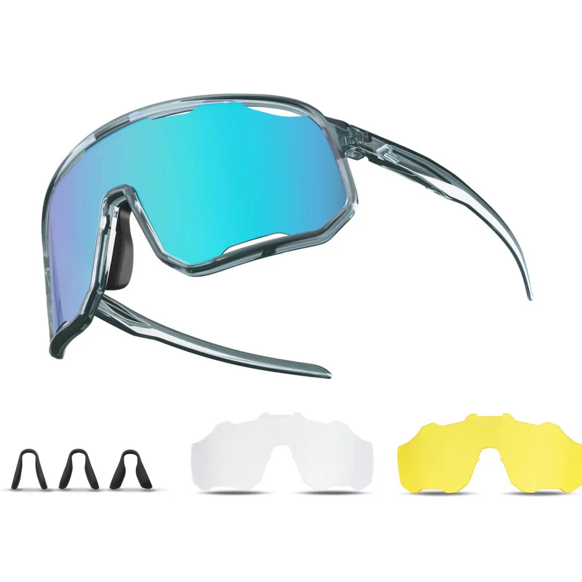 Transparent Windproof Polarized Cycling Glasses